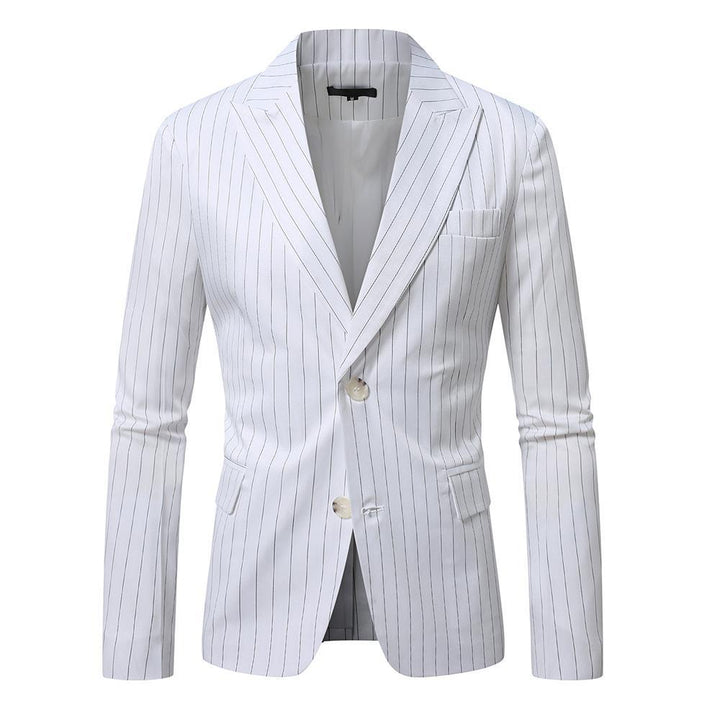 Herren eleganter, kariert Blazer mit schmalem Schnitt und hochwertiger Verarbeitung Aliams