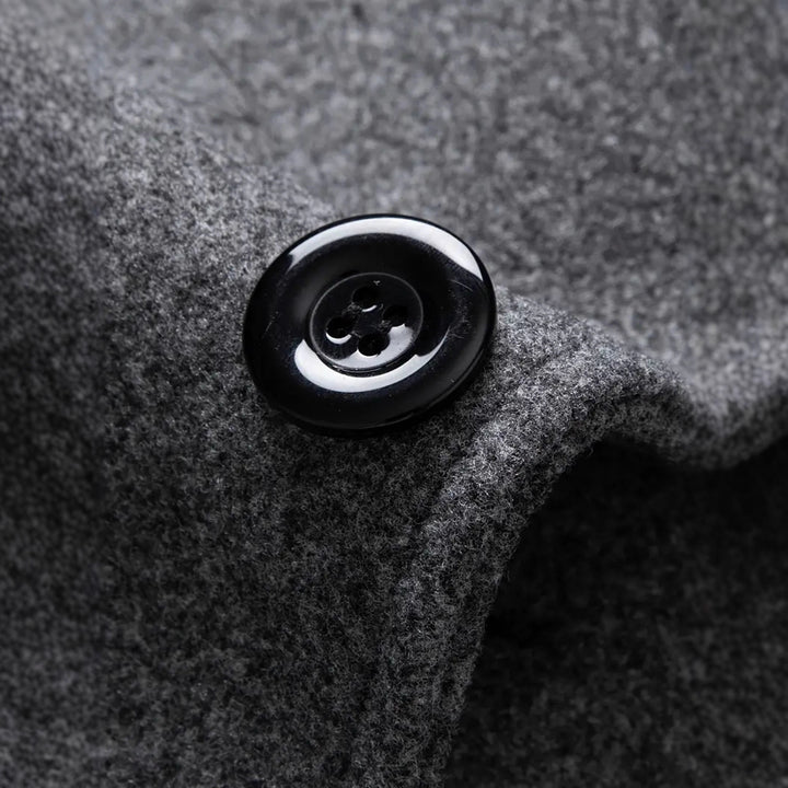 Herren eleganter und modischer Langmantel Aliams