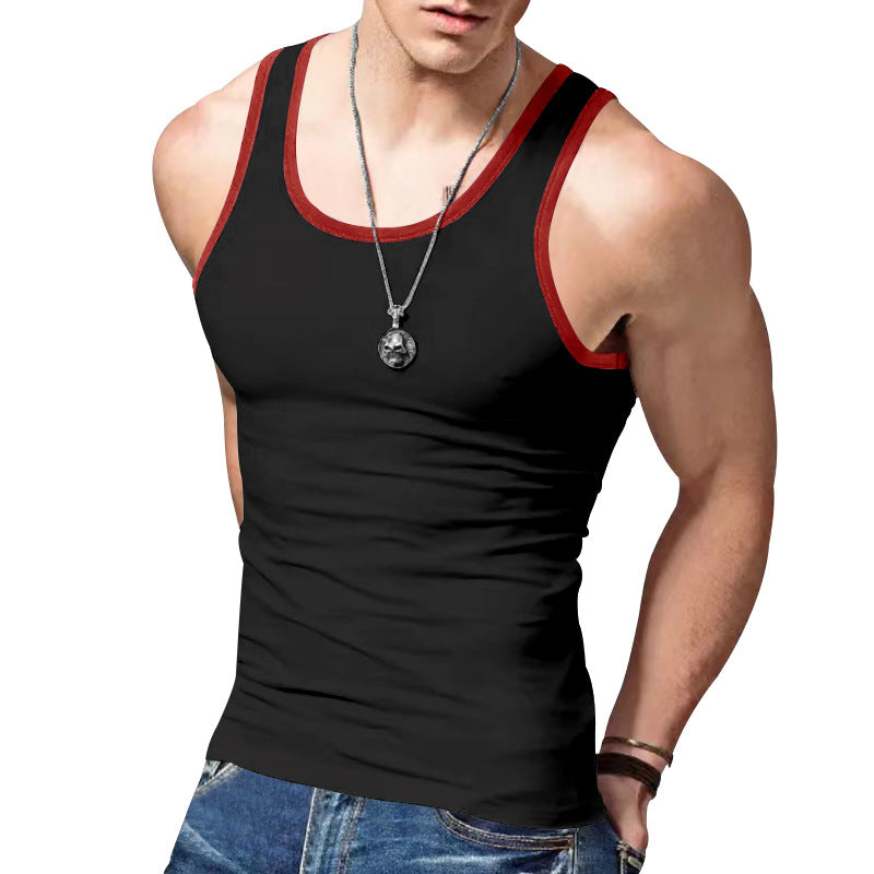 Herren Sportliches Tanktop Aliams