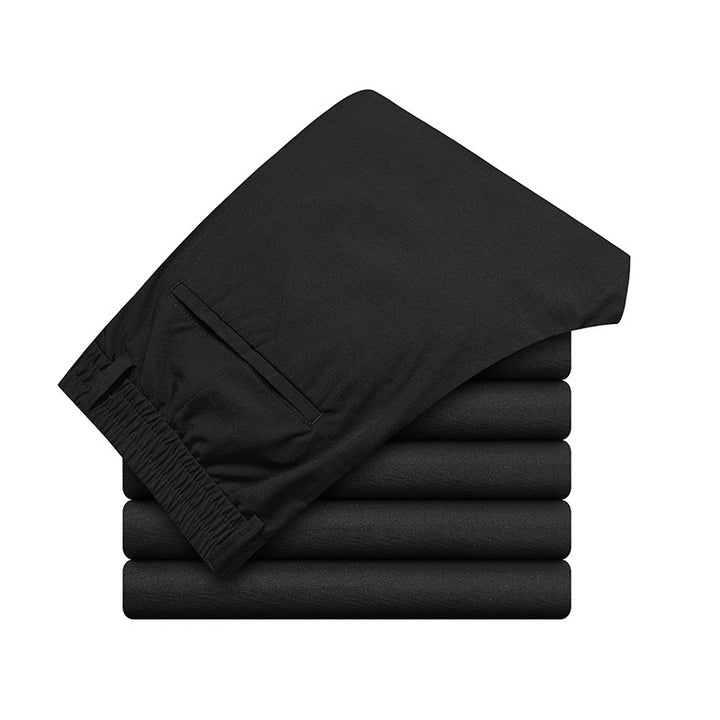 Herren bequeme Business-Hose mit elastischem Bund Aliams