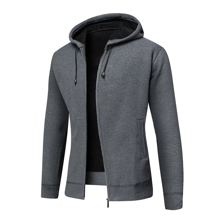 Herren gefütterte Kapuzenjacke mit hohem Komfort und cleverem Design Aliams