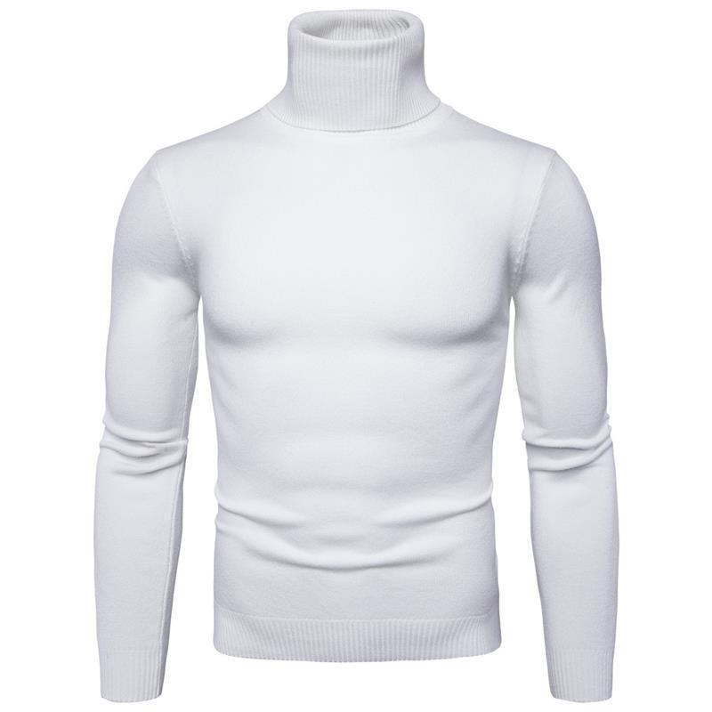 Herren Hochwertiger Rollkragenpullover aus feinem Strick Aliams