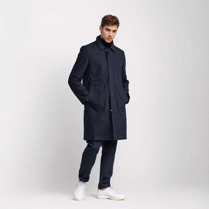 Herren klassischer Wollmantel Aliams