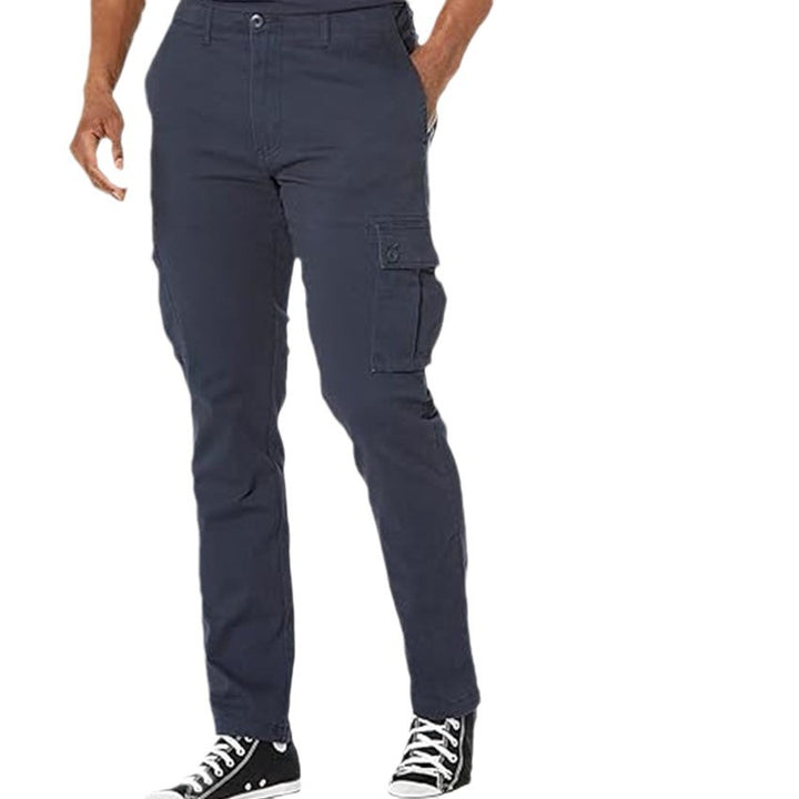 Herren Cargo-Hose mit praktischen Taschen und strapazierfähigem Material Aliams