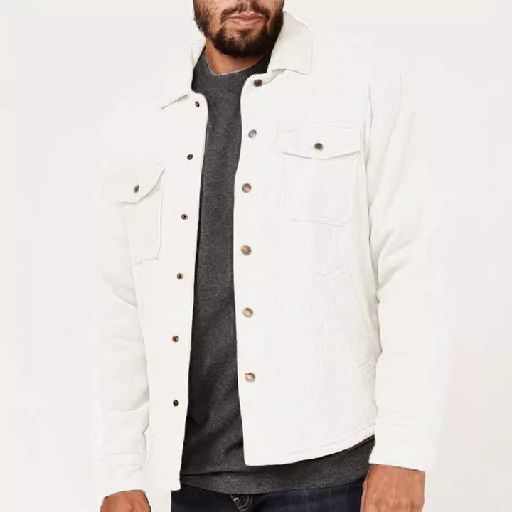 Herren Cordjacke mit praktischen Taschen und stylischem Design Aliams