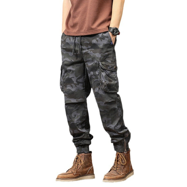 Herren Cargohose mit atmungsaktivem Material und praktischen Taschen Aliams