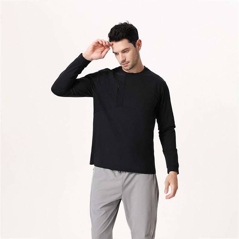 Herren Funktionsshirt mit praktischem Reißverschluss und innovativem Belüftungssystem Aliams