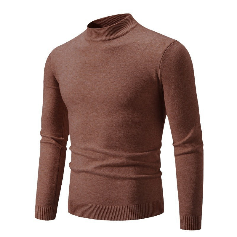 Herren Rollkragenpullover aus weichem Strickmaterial Aliams