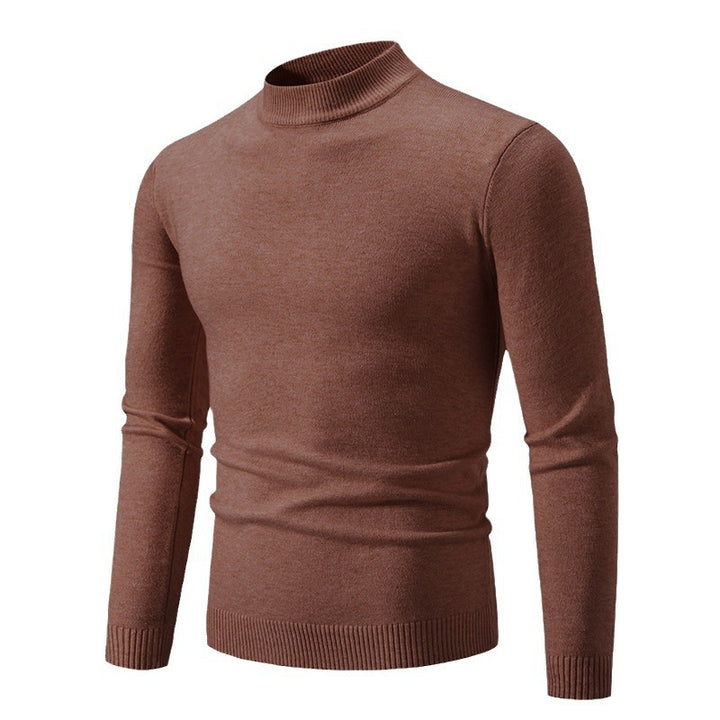 Herren Rollkragenpullover aus weichem Strickmaterial Aliams