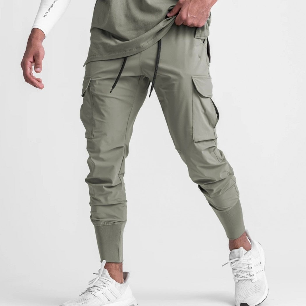 Herren verstellbare Cargo-Jogger-Hosen Aliams