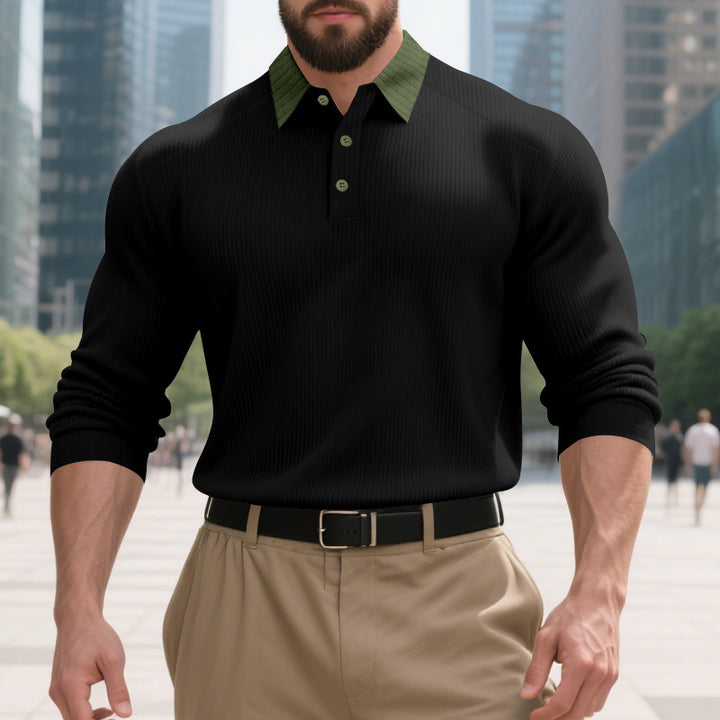 Herren Hochwertiges Polo-Shirt Aliams