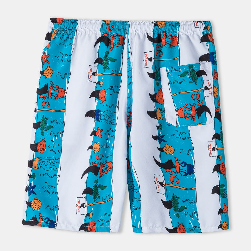 Herren Badeshorts mit exklusivem maritimem Design Aliams