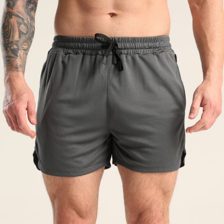 Herren Sportliche Schwimmshorts mit atmungsaktivem Material und verstellbarem Bund Aliams