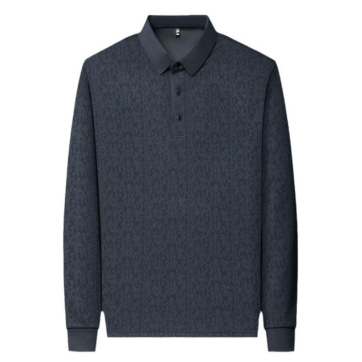 Herren elegantes Poloshirt mit strukturiertem Design Aliams