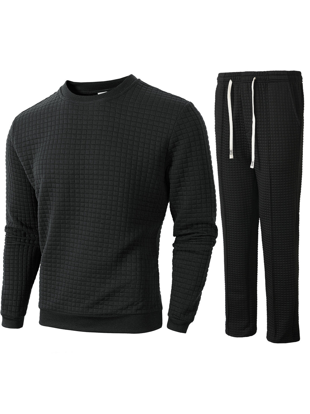 Herren gemütliches Sweatshirt und Jogginghose Set Aliams