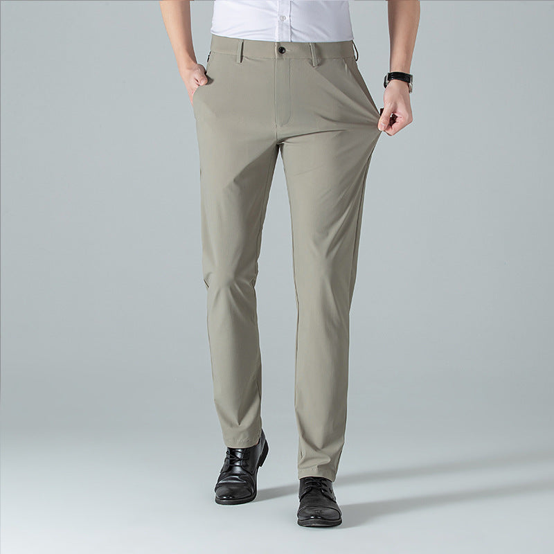Herren schlichte und elegante Freizeithose Aliams
