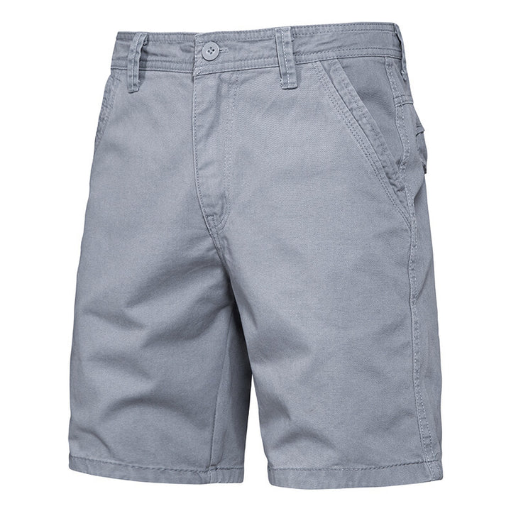 Herren elegante Baumwoll-Shorts mit praktischen Taschen Aliams