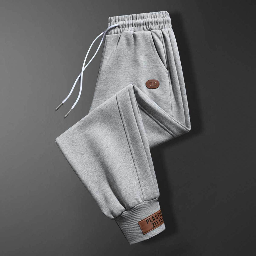 Herren bequeme Sweatpants mit verstellbarem Bund und praktischen Taschen Aliams