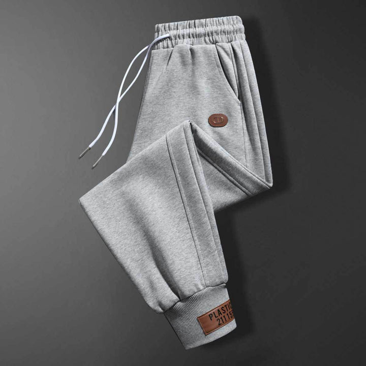 Herren bequeme Sweatpants mit verstellbarem Bund und praktischen Taschen Aliams