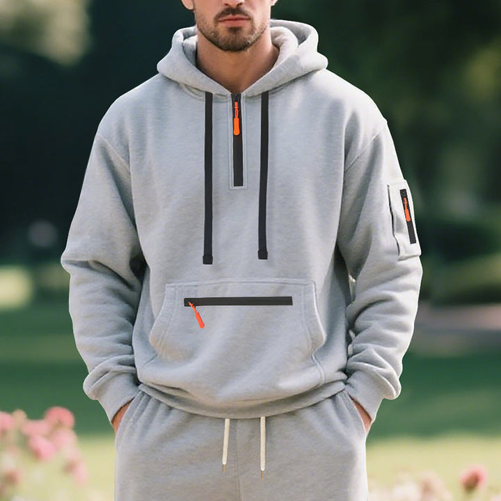 Herren Urbaner Multifunktions Kapuzenpullover Aliams