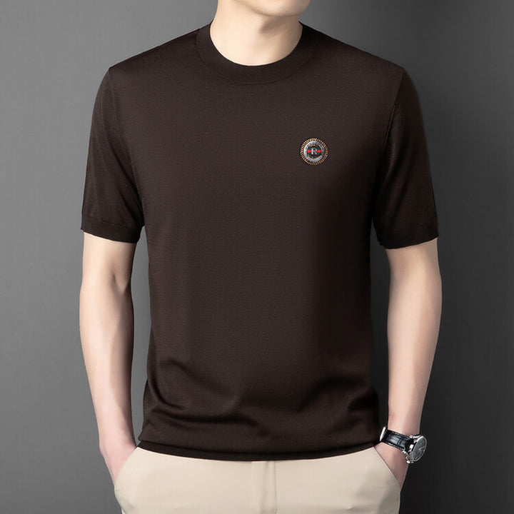 Herren Premium Rundhals-T-Shirt mit innovativem Feuchtigkeitstransport Aliams