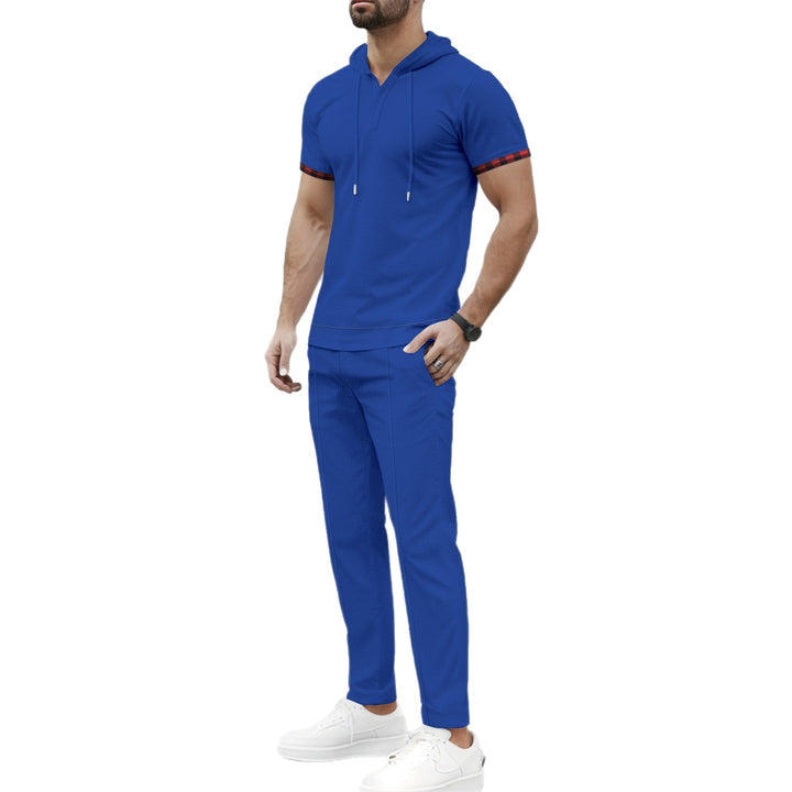 Herren Sportliches Kapuzenset mit funktionalen Taschen und ergonomischem Schnitt Aliams