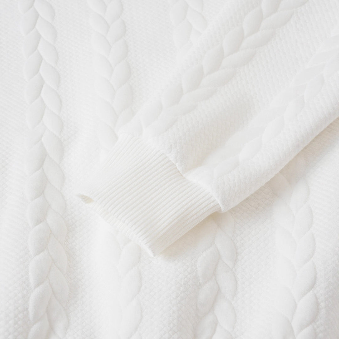 Herren Grobstrickpullover mit hohem Kragen Aliams