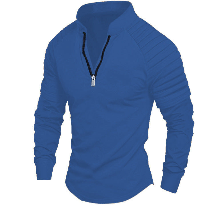 Herren Sportlicher Zip-Pullover mit modischen Akzenten Aliams