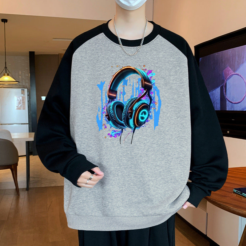 Unisex Sweatshirt mit grafischem Druck Aliams