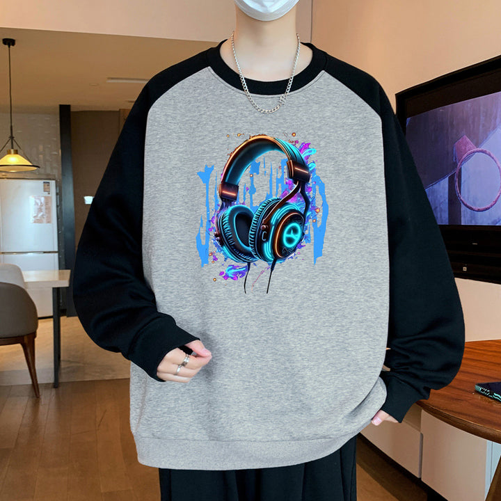 Unisex Sweatshirt mit grafischem Druck Aliams