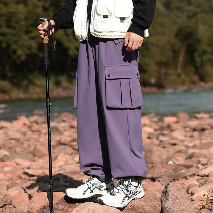 Unisex cargo Hose mit vielseitigen Taschen und lässigem Schnitt Aliams