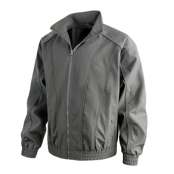 Herren Freizeitjacke mit hochschließendem Kragen und elastischem Bund Aliams