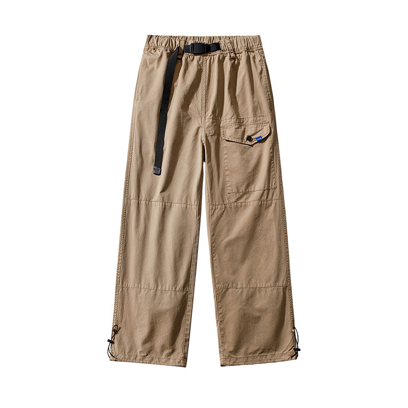 Herren Cargo-Hose mit verstellbarem Bund und praktischen Taschen Aliams