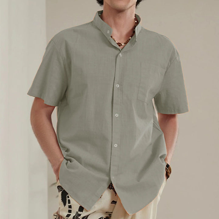 Herren Kurzarmhemd Aliams