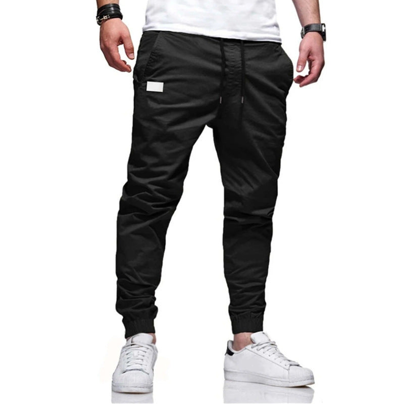 Herren Jogginghose mit praktischen Seitentaschen und elastischem Bund Aliams