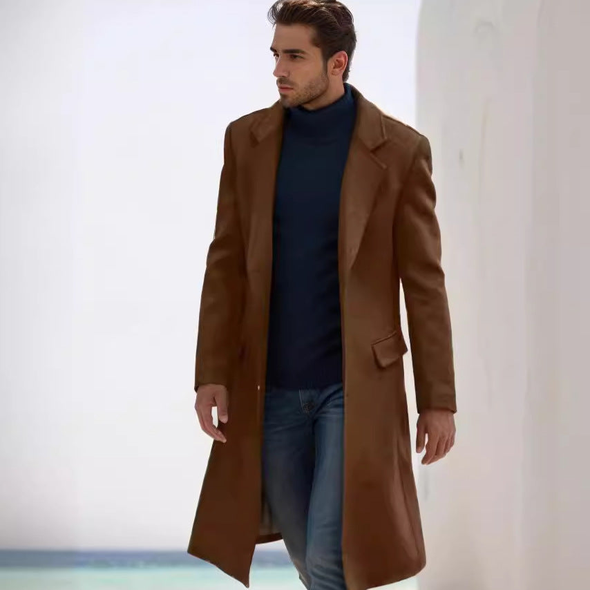 Herren stilvoller Longblazer Aliams