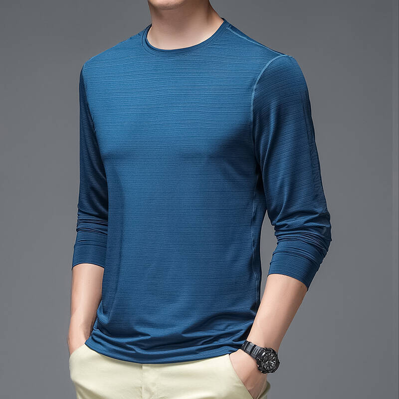 Herren Sportliches Funktionsshirt mit innovativer Textur Aliams