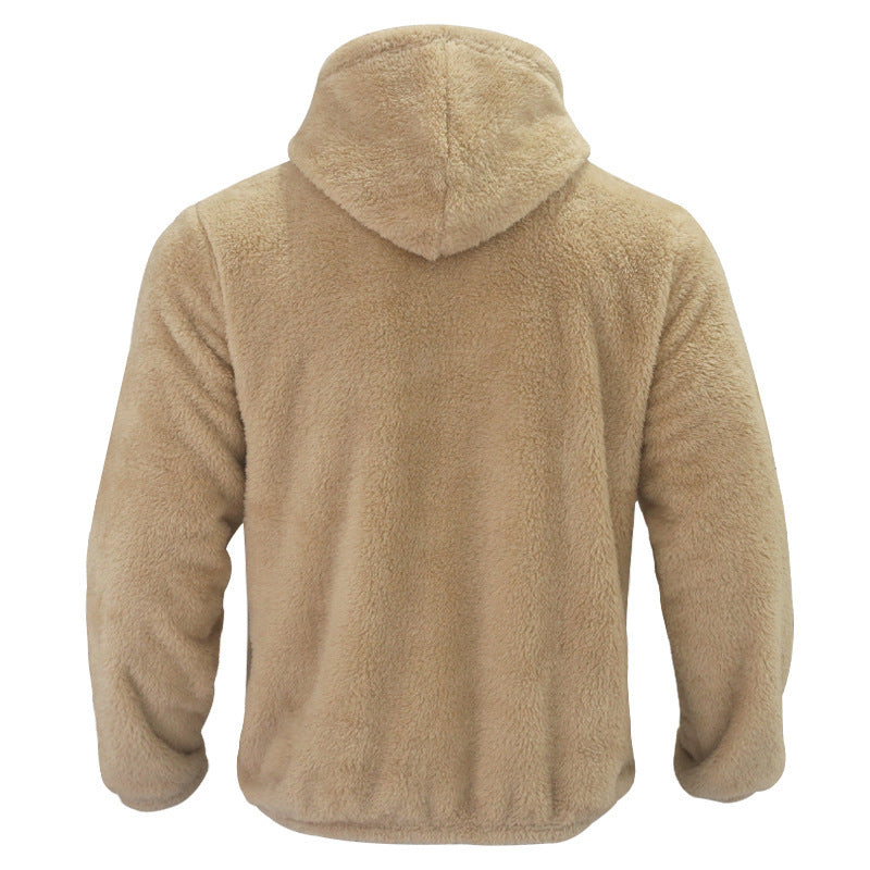 Herren gemütlicher Fleece-Hoodie Aliams