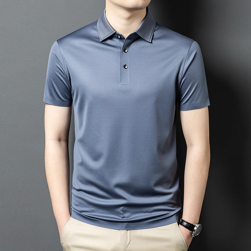 Herren Sportliches Polohemd mit atmungsaktiver Struktur Aliams