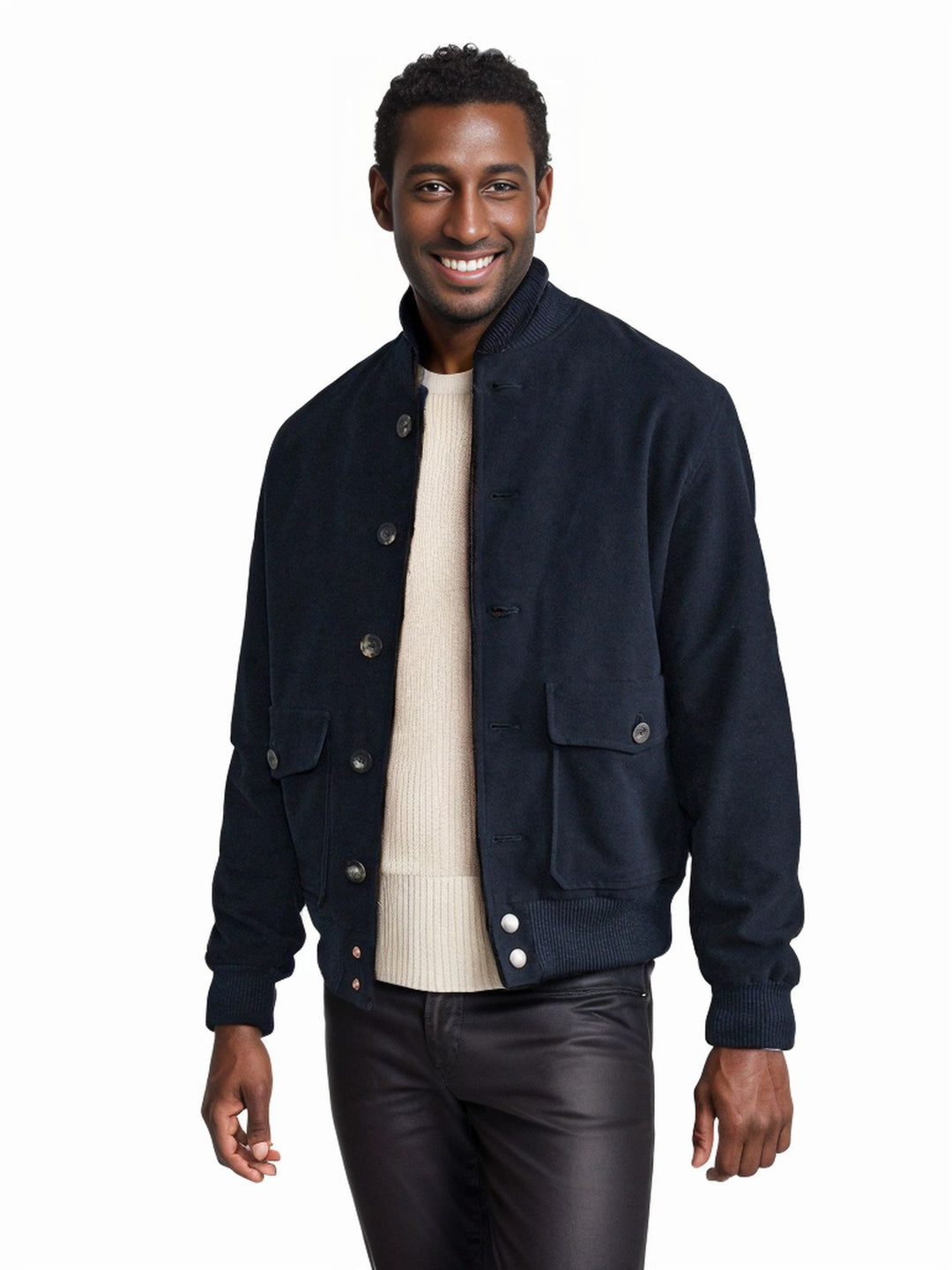 Herren elegante Utility-Jacke Aliams