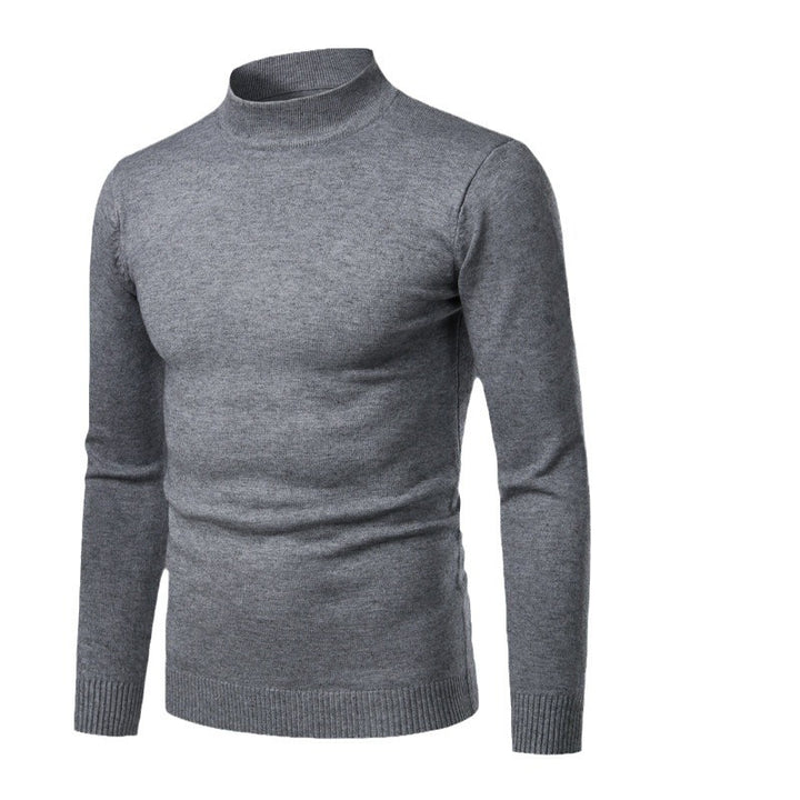 Herren warme Rollkragenpullover aus feinem Strickmaterial Aliams