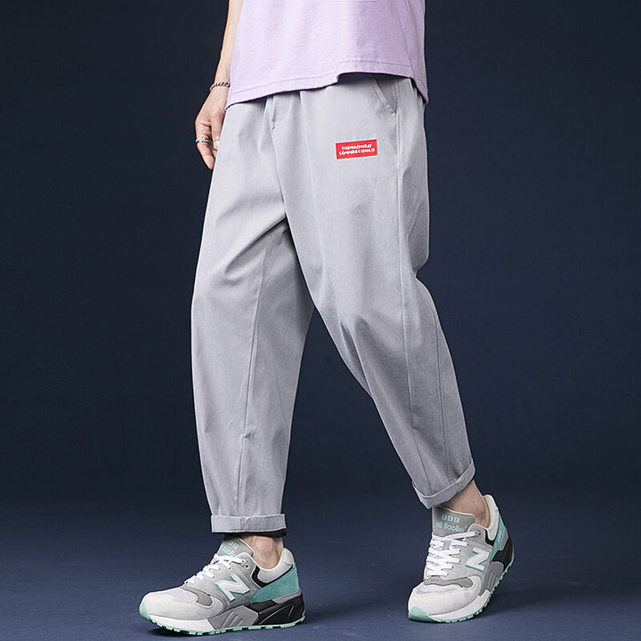 Herren Freizeithose mit lässigem Schnitt und praktischem Kordelzug Aliams