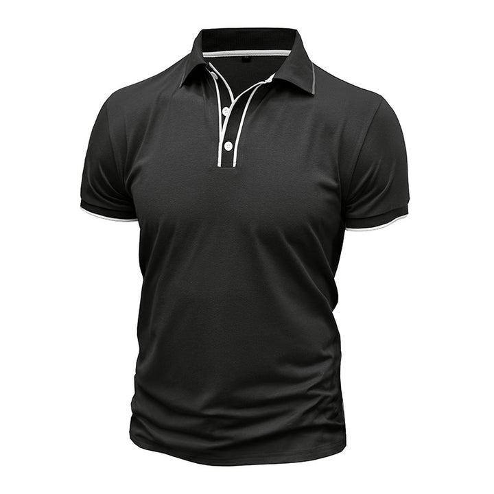 Herren Sportliches Poloshirt mit modernem Schnitt Aliams