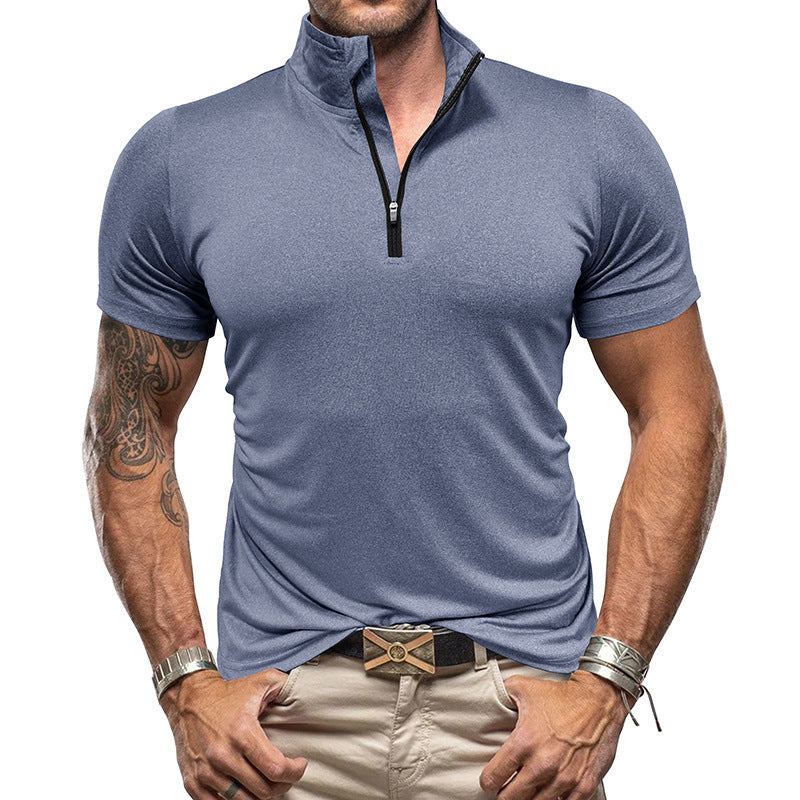 Herren Funktionsshirt mit Halbzip Aliams