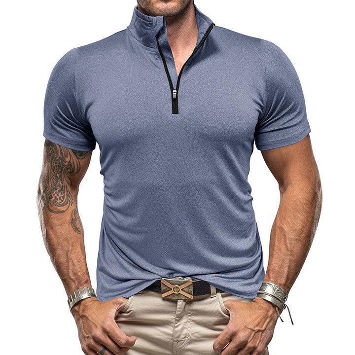 Herren Funktionsshirt mit Halbzip Aliams