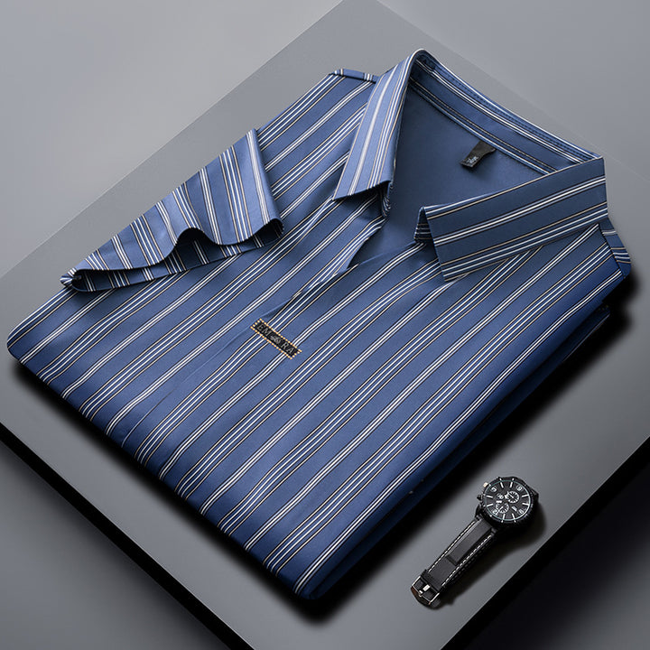 Herren Hemd mit stilvollem Karomuster und atmungsaktiver Baumwollmischung Aliams