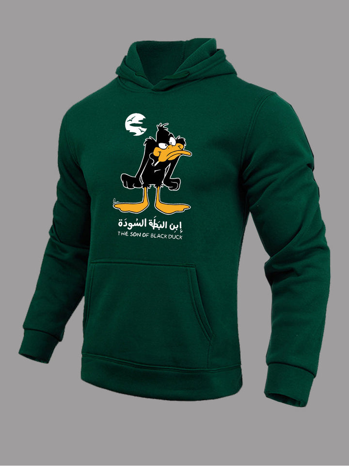Herren Kapuzenpullover mit einzigartigem Cartoon-Motiv Aliams