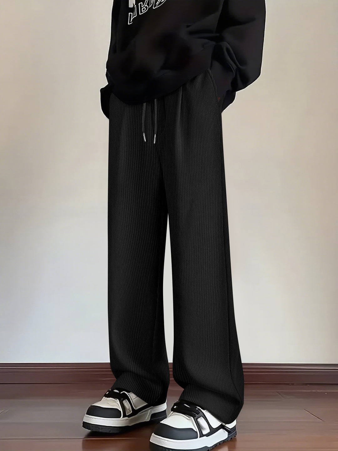 Herren elegante weiche Ripp-Hose Aliams