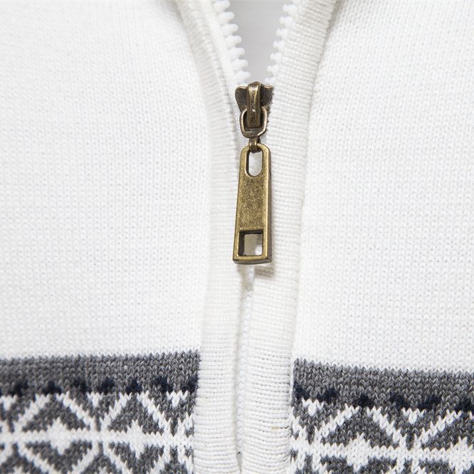 Herren Pullover mit modernem Zipper und attraktiven Farbmustern Aliams