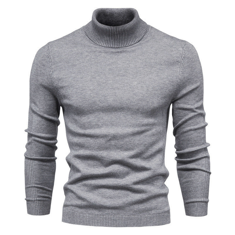 Herren Rollkragenpullover aus feiner Merinowolle Aliams